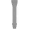 Ekena Millwork 2 1/4"W x 6"D x 10"H Stockport Wood Vintage Decor Bracket, Pebble Grey BKTWD02X06X10STPG - alternate 2